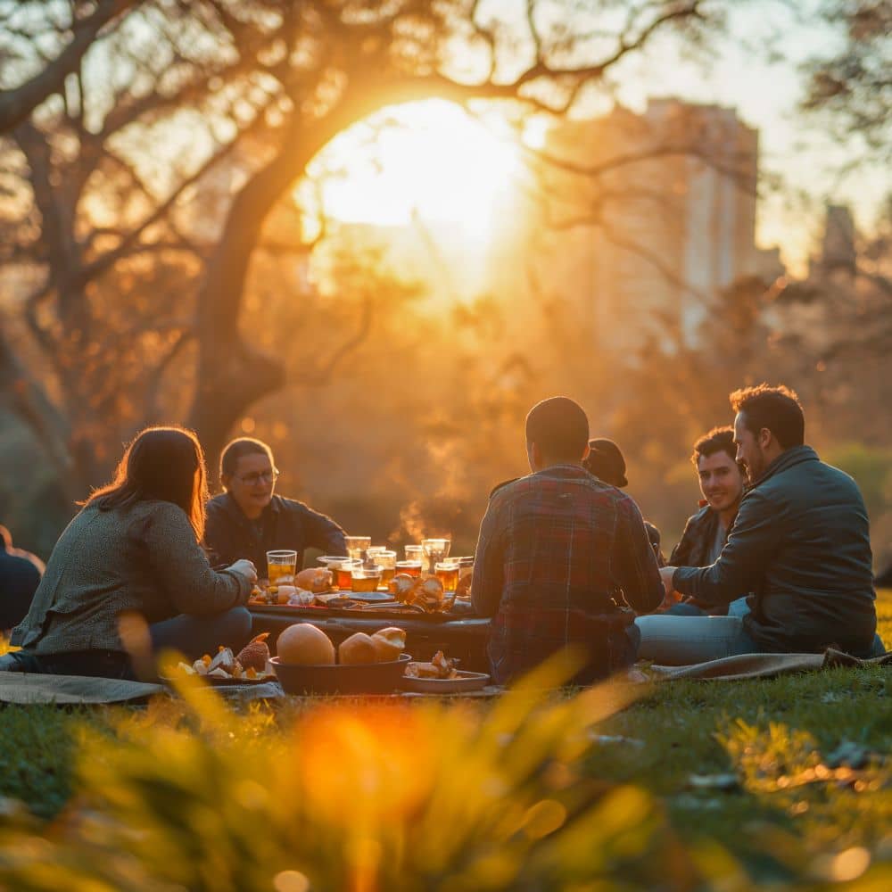 Picnic by the park