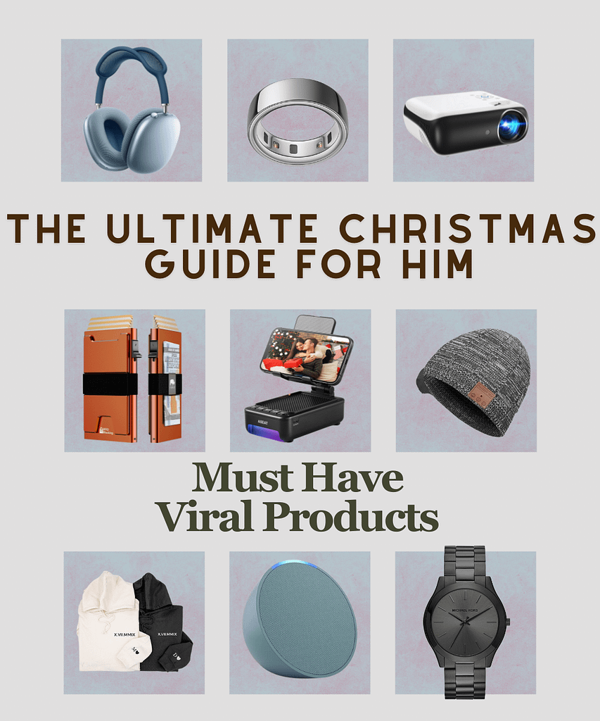 Ultimate Christmas Guide for Him - Must have viral products