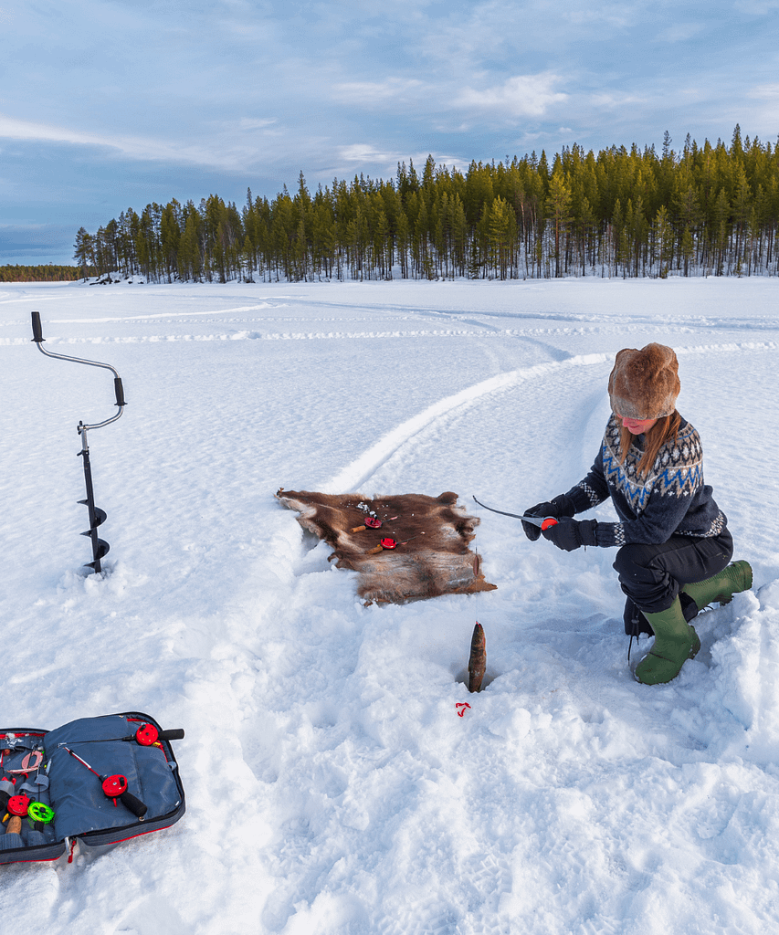 Ice fishing