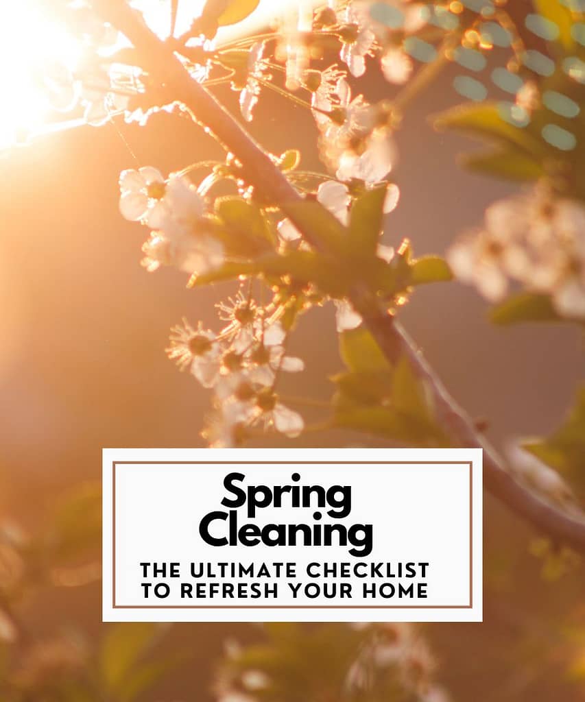 Spring Cleaning The Ultimate checklist