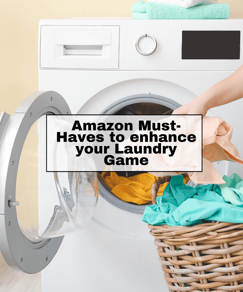 a hand putting clothes into a washing machine