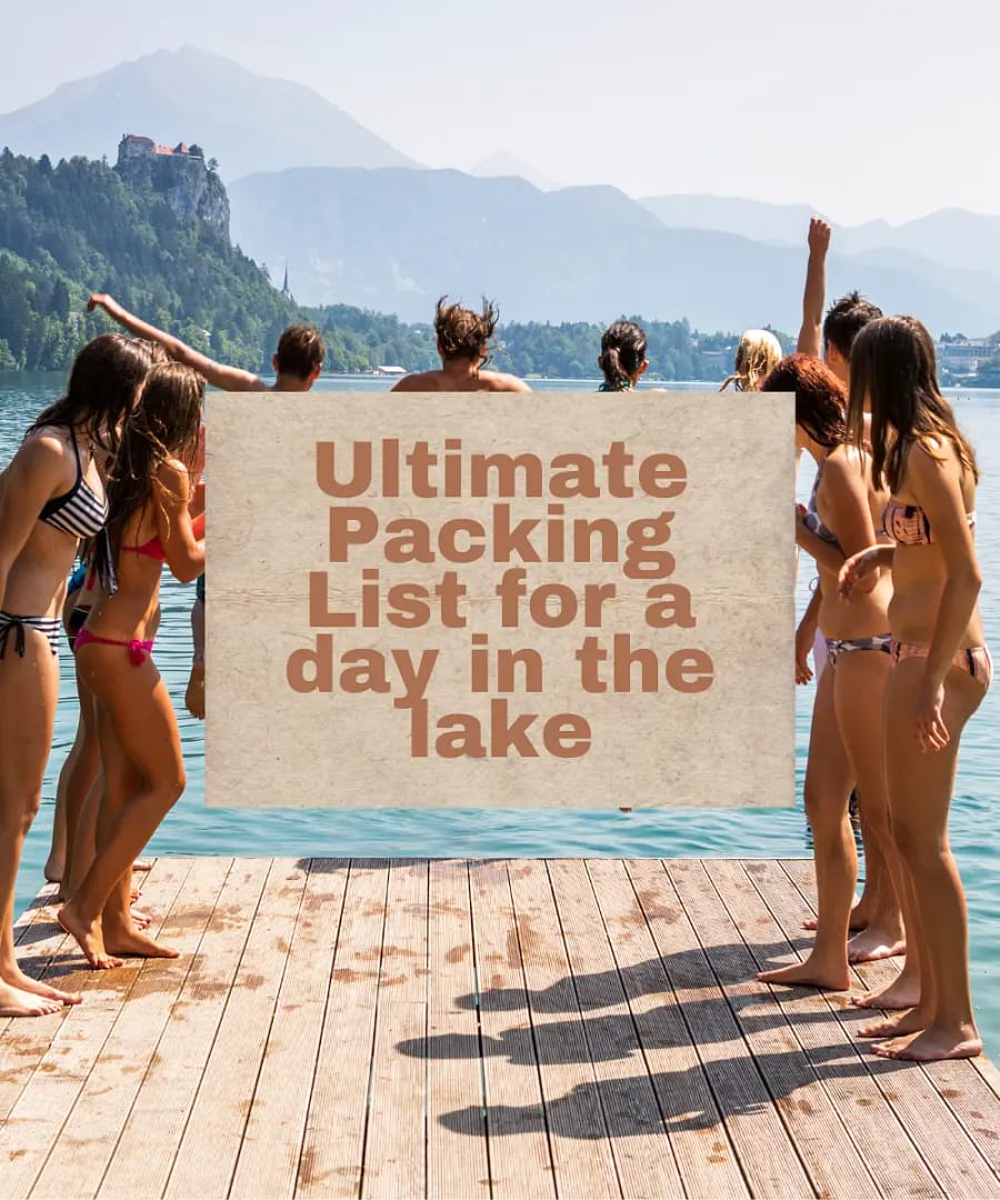 Ultimate packing list for a day in the lake