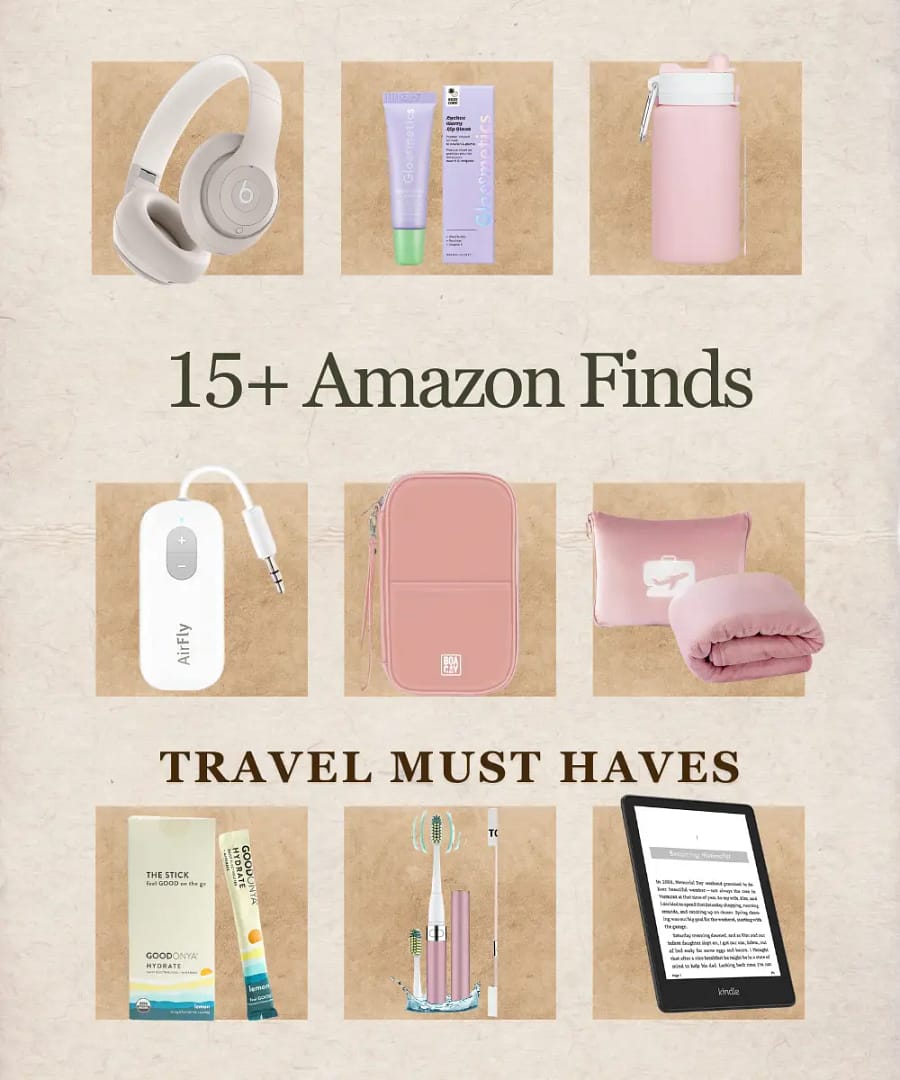 Amazon finds travel must haves