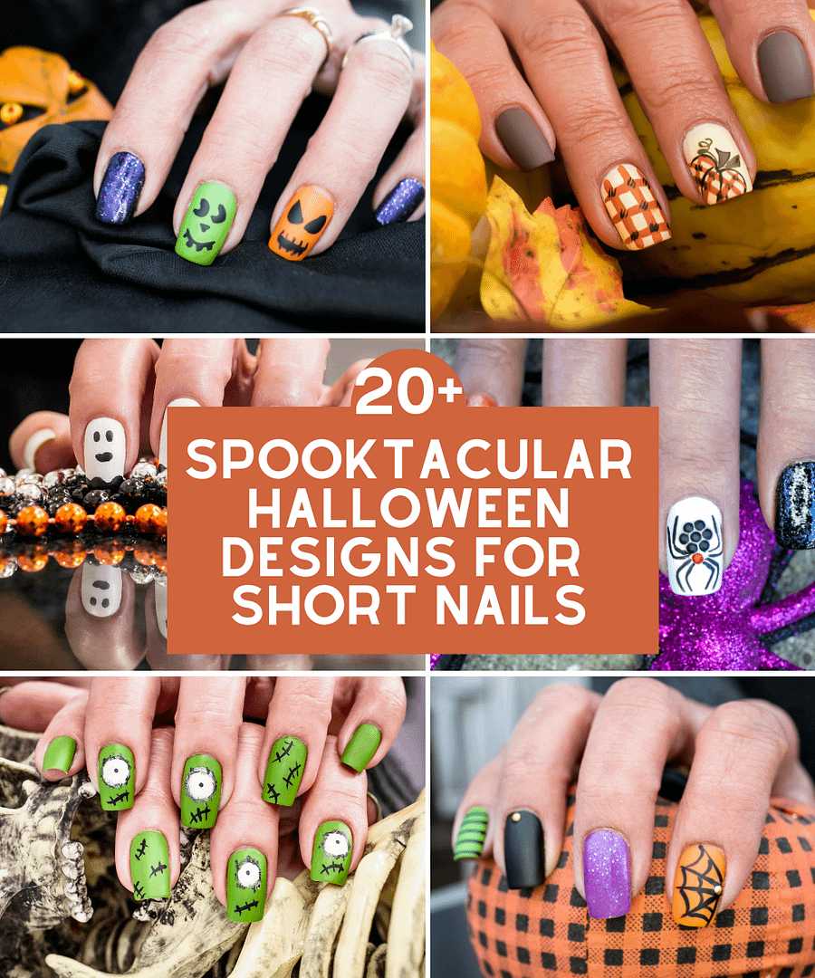 20+ nails halloween designs